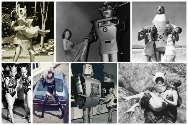 Ретро любовь - космические фантазии о девушках и роботах