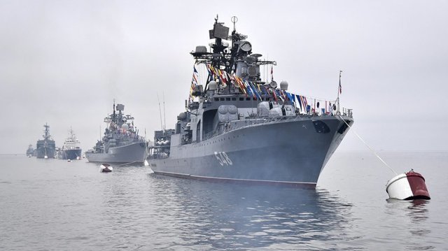 Как прошел День военно-морского флота во Владивостоке