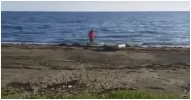 Драма и трагедия: мужики потеряли бутылку водки на пляже в Приморье