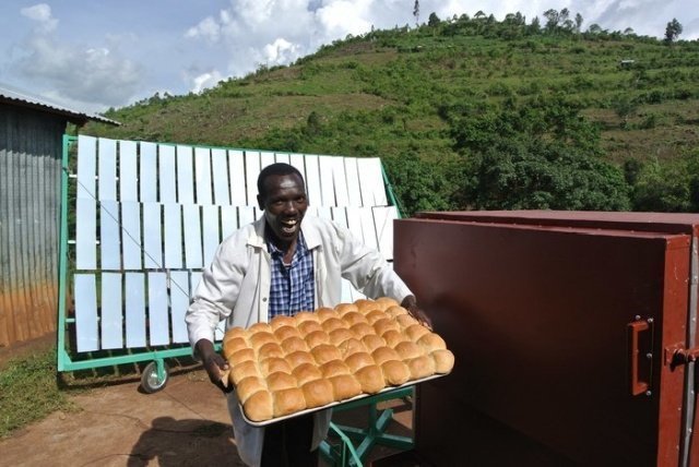 Солнечные пекарни для небольшого производства