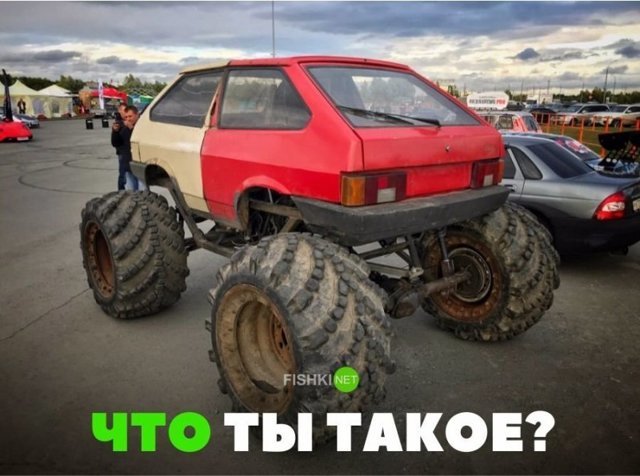 Подборка автомобильных приколов