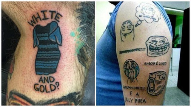 Какие татуировки делают себе любители интернет-мемов