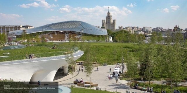Концертный зал парка «Зарядье» откроется в День города