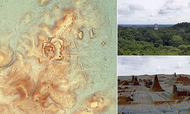 С помощью лазерного локатора ученые нашли тайный город майя 