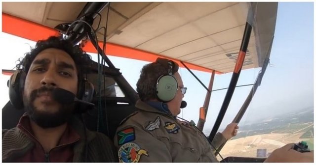 Аварийная посадка с отказавшим двигателем на поле в ЮАР