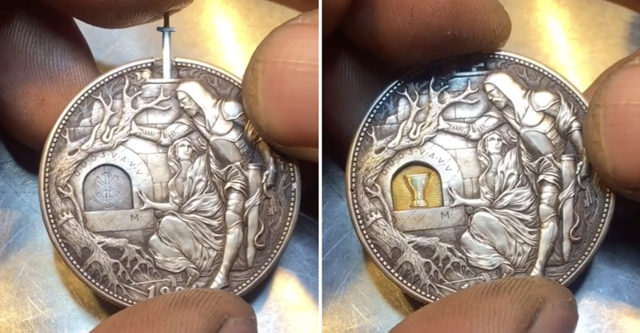 Мастер из Екатеринбурга делает уникальные монеты