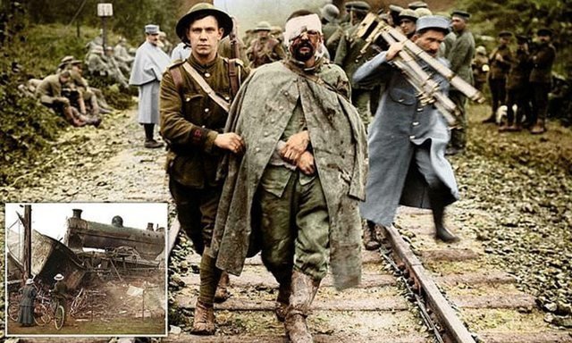 Грубая военная реальность: Первая мировая война в цвете