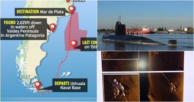 В Атлантическом океане обнаружили пропадавшую год подводную лодку
