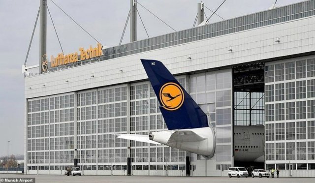 В немецком аэропорту усовершенствовали ворота, чтобы разместить огромный Airbus A380