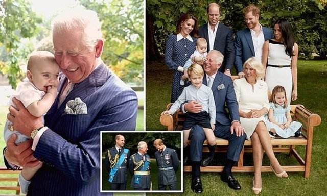 Принц Чарльз стал образцовым дедушкой