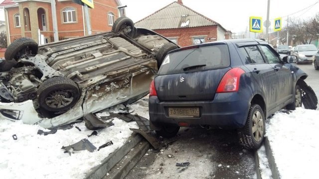 Авария дня. В Ростове на опасном перекрестке сбили пешехода