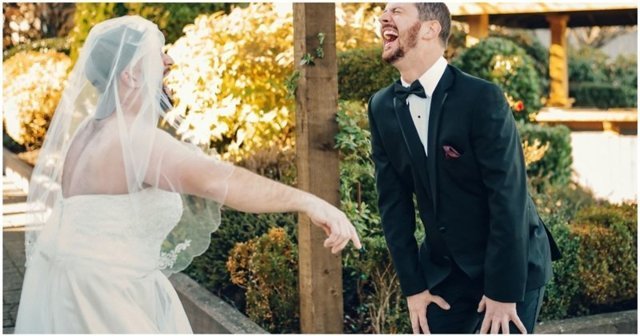 Жених не смог сдержать смех, увидев своего лучшего друга в свадебном платье