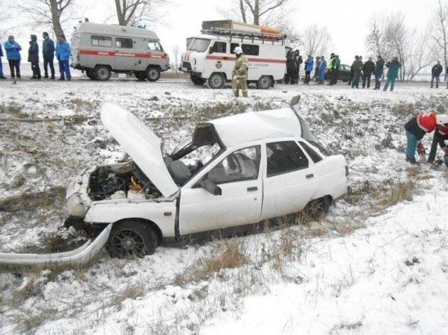 Авария дня. Под Ульяновском погибли три человека