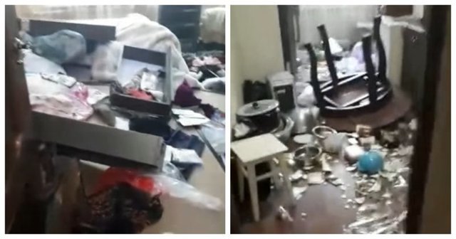 Изменившая мужчине жена разгромила его квартиру после развода