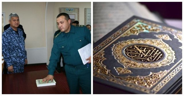 Кораном клянусь: узбекских милиционеров заставили пообещать не брать взяток и не воровать