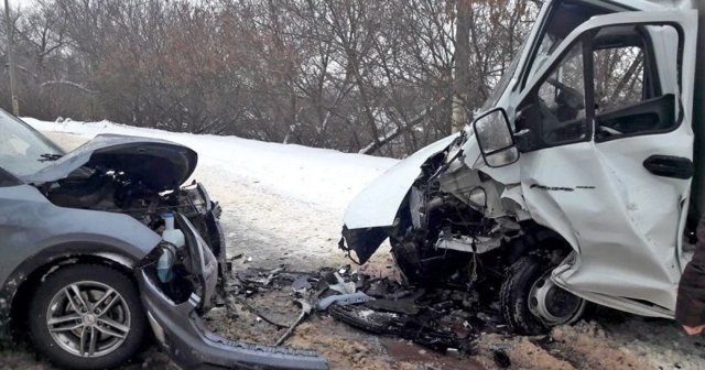 Авария дня. Hyundai Creta против ГАЗели в Тамбовской области