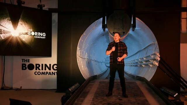 Илон Маск открыл в США первый подземный скоростной тоннель