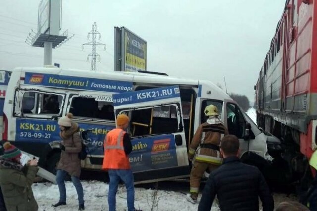 Авария дня. Маршрутка столкнулась с поездом в Кудрово