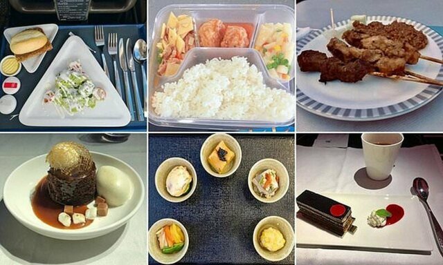 Авиапассажиры делятся фотографиями самолетной еды и голосуют за лучшее