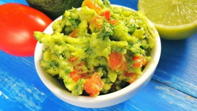 Соус гуакамоле с авокадо