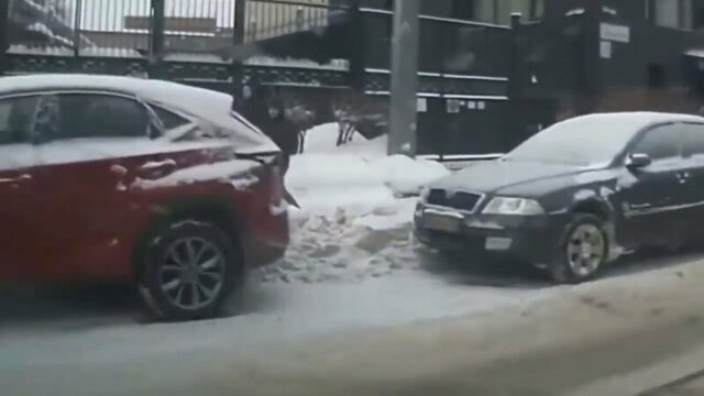 Как не нужно ездить зимой