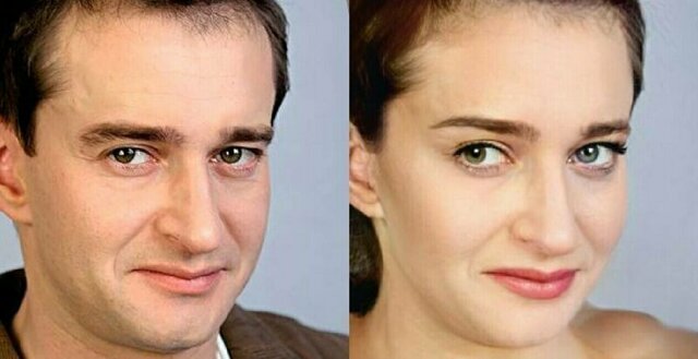 Нейросеть показала, какими будут российские актеры в роли женщин