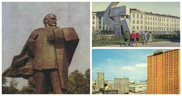 Восточный блок во всей его брутальной красе в коллекции советских открыток
