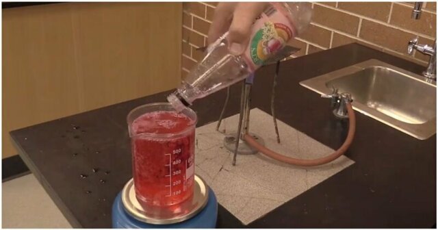 Австралийский учитель  показал сумасшедшее количество сахара, содержащееся в газировке