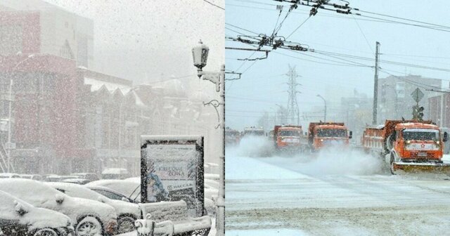Коммунальщики Екатеринбурга отказались убирать снег, пока его не признают "твердыми отходами"