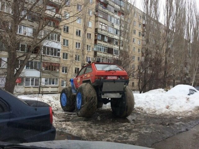 Подборка автомобильных приколов