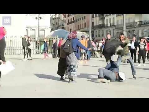 Полиция и цыгане. Испания