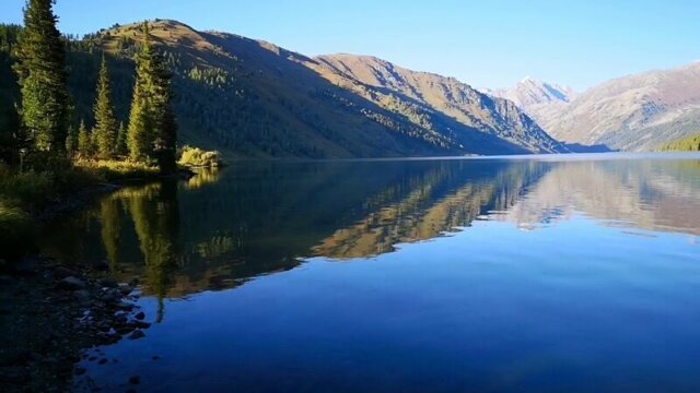 Уникальное по красоте место озеро Тальмень