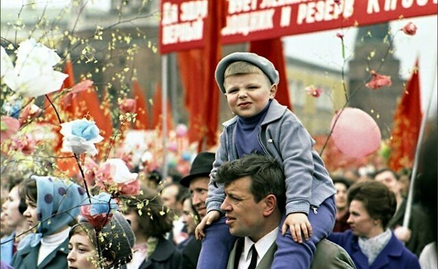 Советский первомай, как отмечали первомай в СССР