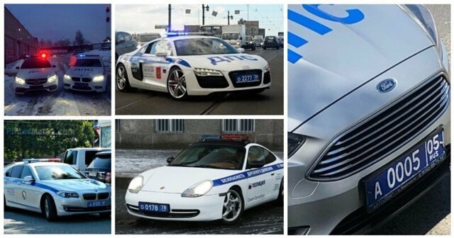 20 автомобилей полиции России, которые вызовут зависть автолюбителей