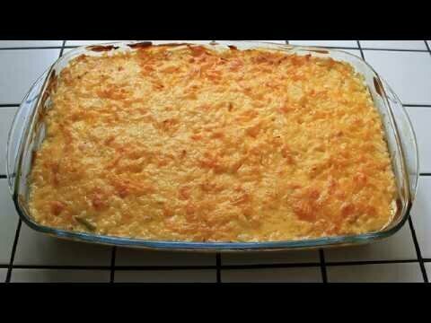 Кабачковая запеканка с фаршем и картофелем