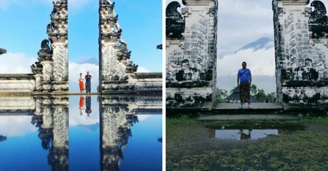 Волшебное озеро на Бали оказалось обманом