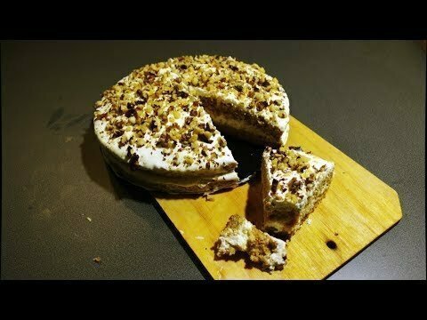 Рецепт нежного, морковного тортика