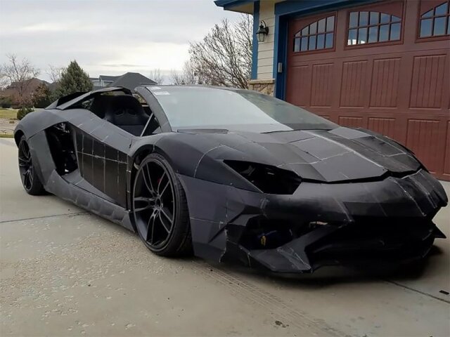 Физик строит полномасштабный Lamborghini при помощи технологий 3D-печати