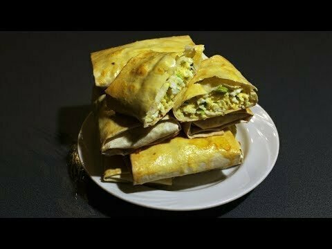 Быстрые пирожки с яйцом и луком. Очень быстрые