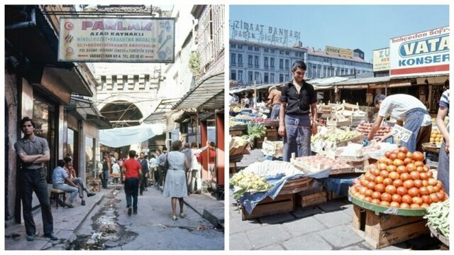 45 цветных фотографий Стамбула 70-х годов