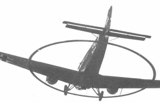 Для чего немцы устанавливали на свои самолеты большие кольца