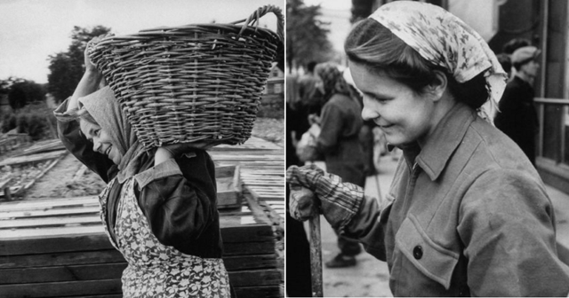 Сентябрь 1956-го: простые москвички в объективе Лизы Ларсен