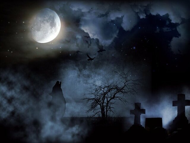 Ночью на кладбище или посылка для покойника