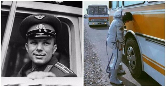 Российские космонавты больше не смогут перед полетом помочиться на колесо автобуса