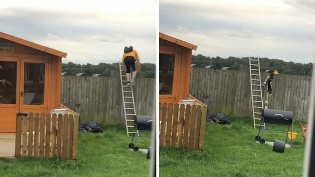 В Шотландии мужчина поплатился за попытку перелезть через забор