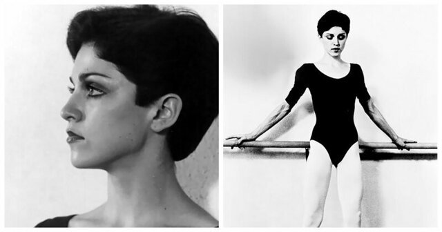 18-летняя Мадонна у балетного станка в 1977 году