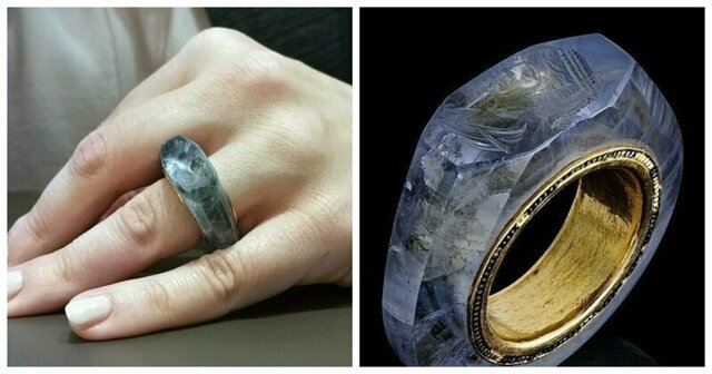 Сапфировое кольцо Калигулы выставлено на аукцион в Лондоне