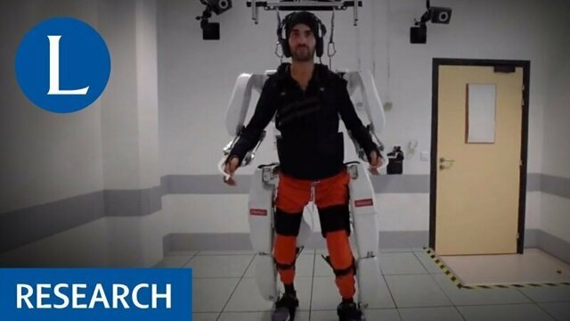 Робокоп всё ближе.Создан управляемый силой мысли экзоскелет