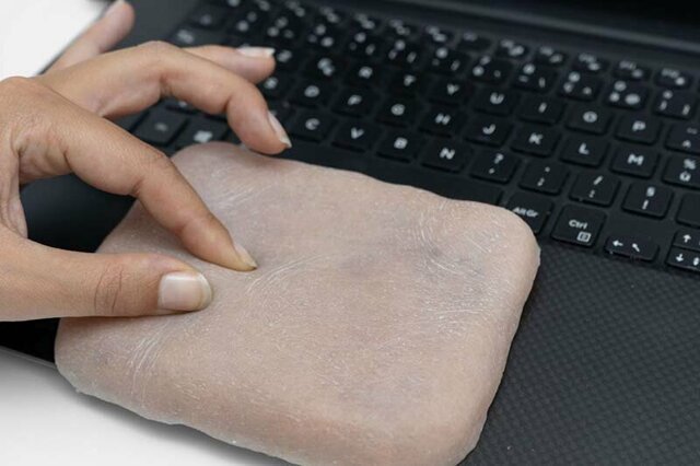 Исследователи создали искусственную человеческую кожу для гаджетов, которая реагирует на прикосновения