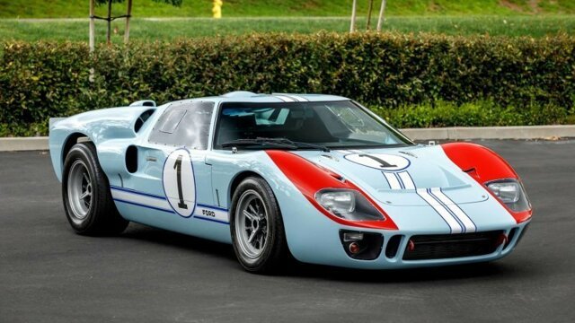 Ford GT40, принимавший участие в съемках фильма «Ford против Ferrari», уйдет с молотка